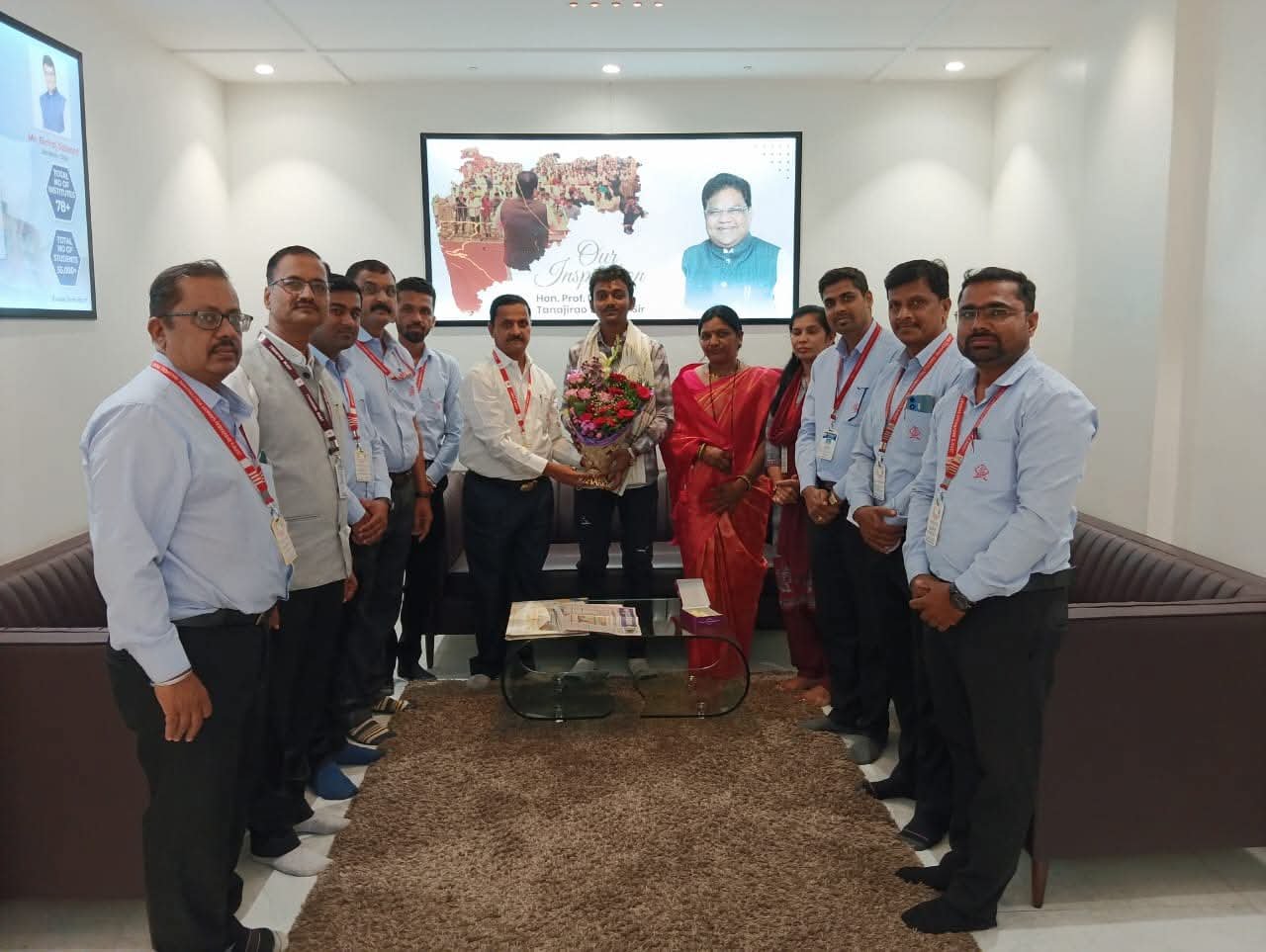Mechanical Student Om Phulshete Selected with Annual Package of 6.5 Lakh