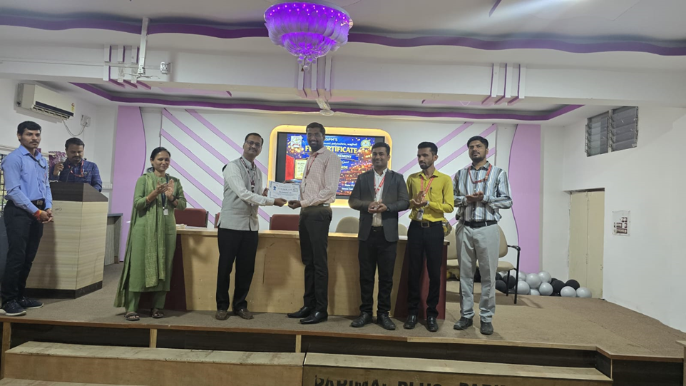 In BSP College FDP certificate distribution